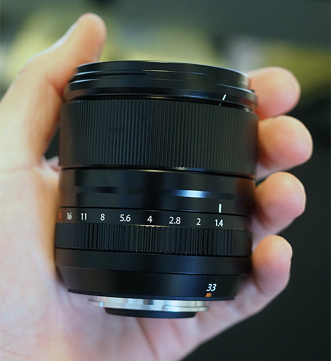 Fujinon XF 33mm f/1.4 R LM WR - Imaging Resource
