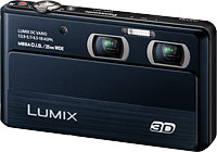 Panasonic's Lumix DMC-3D1 digital camera. Photo provided by Panasonic Consumer Electronics Co.