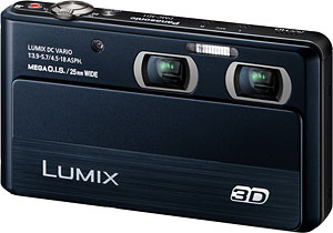 Panasonic DMC-3D1: Dual-lens camera for fans of 3D imaging