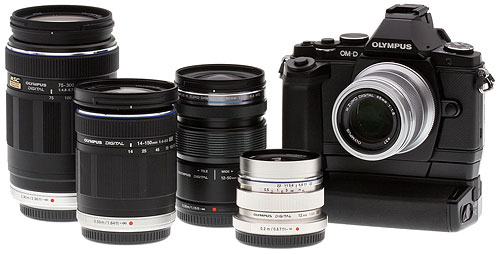 For Roger, the Olympus O-MD E-M5 fit the bill nicely. Photo copyright © 2012, Imaging Resource. All rights reserved. Click for a bigger picture!