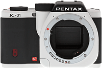 Pentax's K-01 compact system camera. Copyright © 2012, The Imaging Resource. All rights reserved.