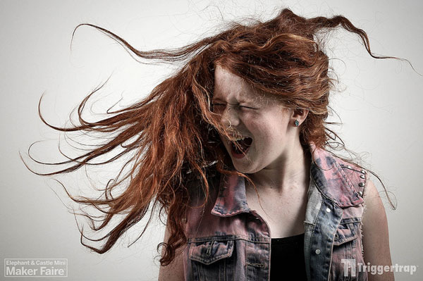 Trigger Scream Primal scream photo portraits captured with Triggertrap sound trigger ...