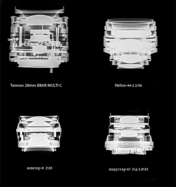 Photographer captures the insides of lenses and cameras — via X-ray ...