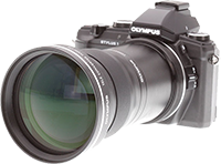 What happens when the Olympus Stylus 1 meets the TCON-17X