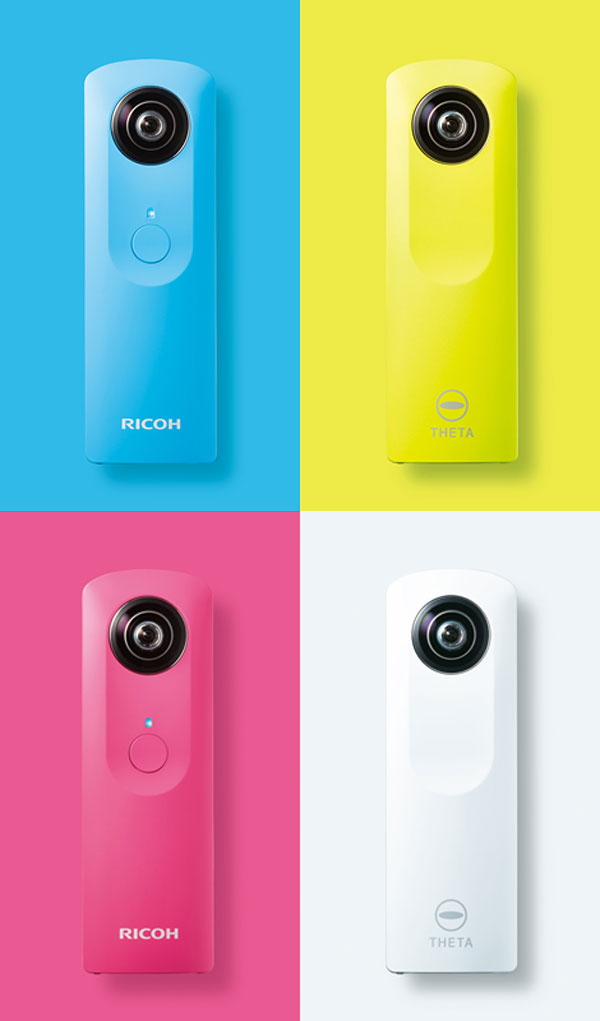 Ricoh Theta successor adds 360-degree spherical video; third-party