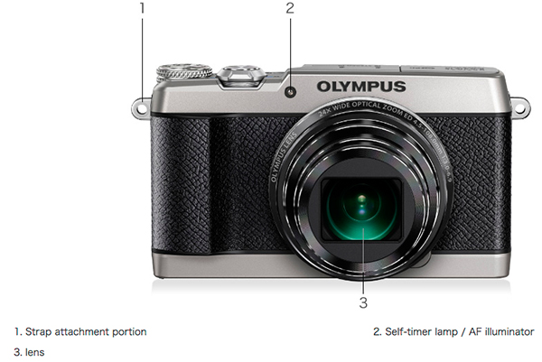 Retaining 25-600mm eq. range and 5-axis OIS, Olympus SH-3