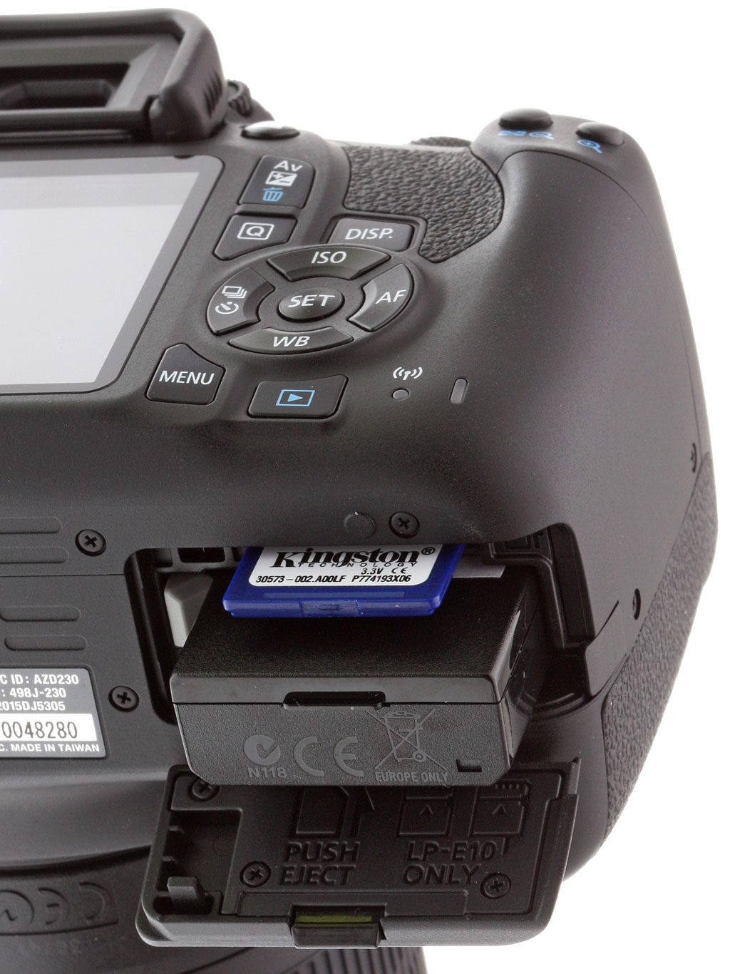 Canon T6 Review -- Product shot