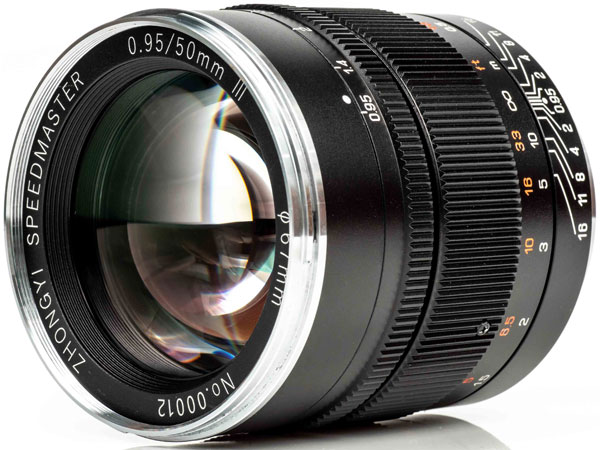 ZY Optics releases new Speedmaster 50mm f/0.95 Mk. III lens