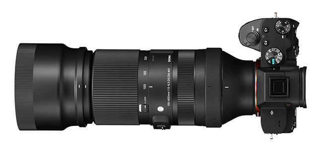 Sigma unveils new mirrorless lenses: 100-400mm F5-6.3 DG DN