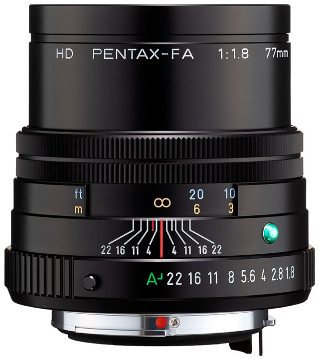 Ricoh Imaging announces 3 new HD Pentax-FA Limited prime lenses