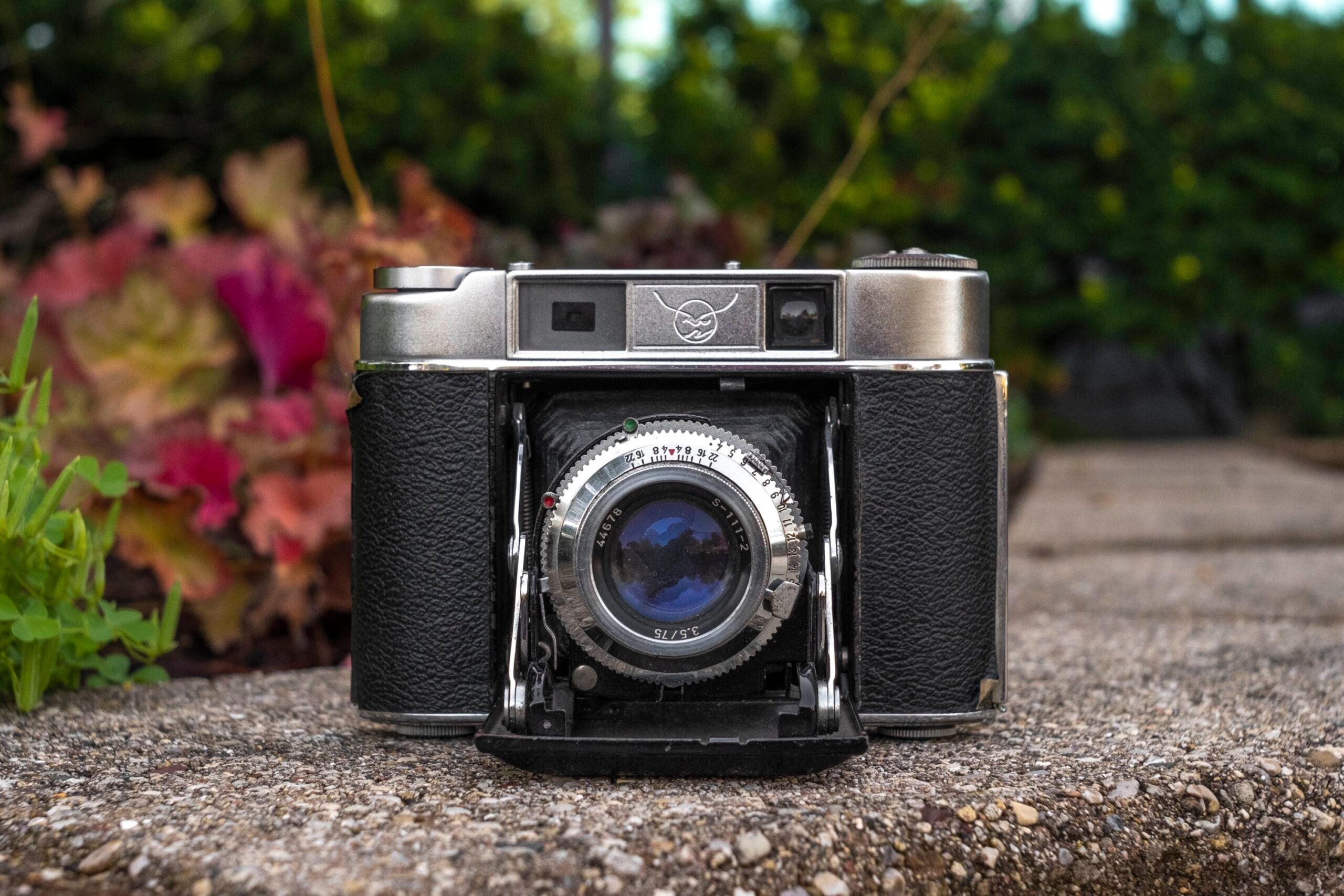 A classic Seagul 203 with the 75mm F/3.5 lens.
