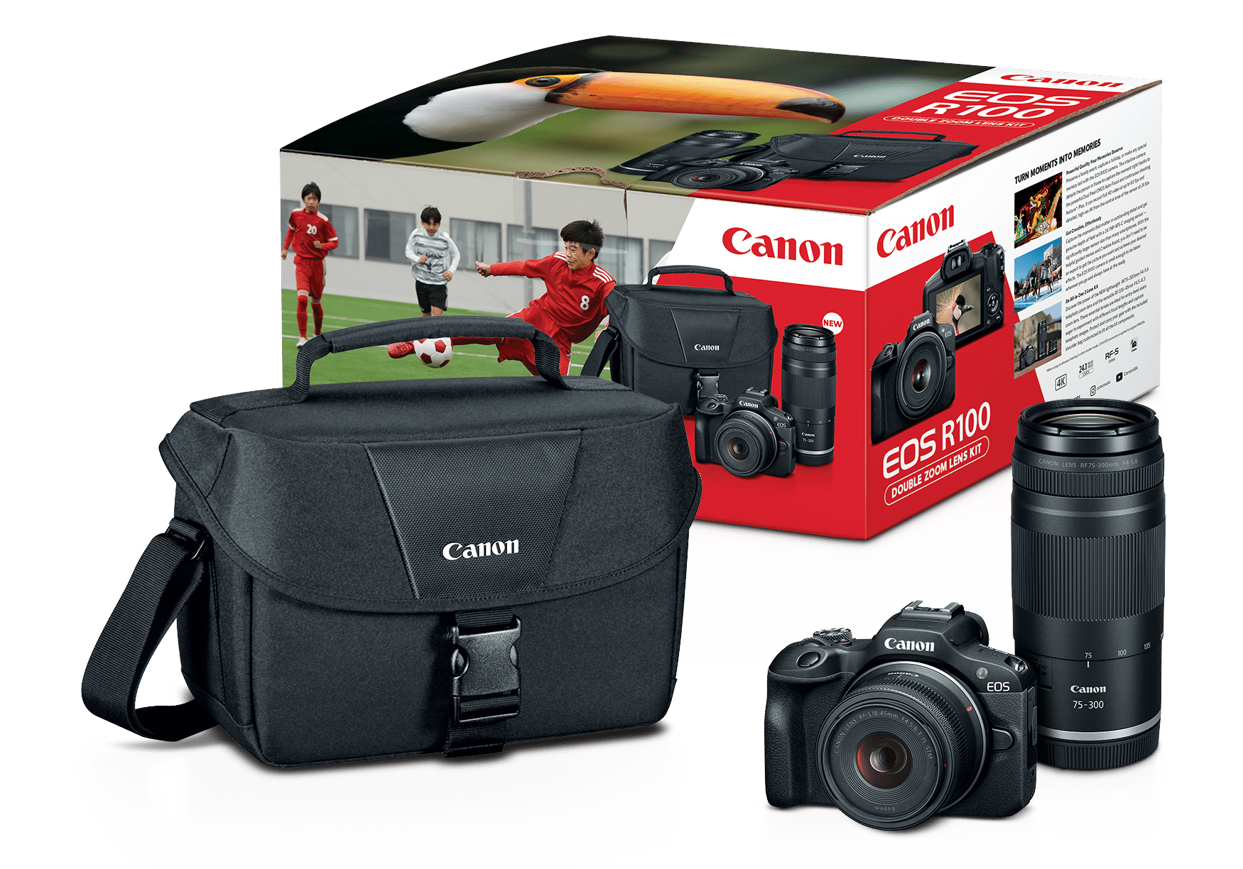 Canon Brings RF 75-300mm f/4-5.6 to the U.S. in New EOS R100