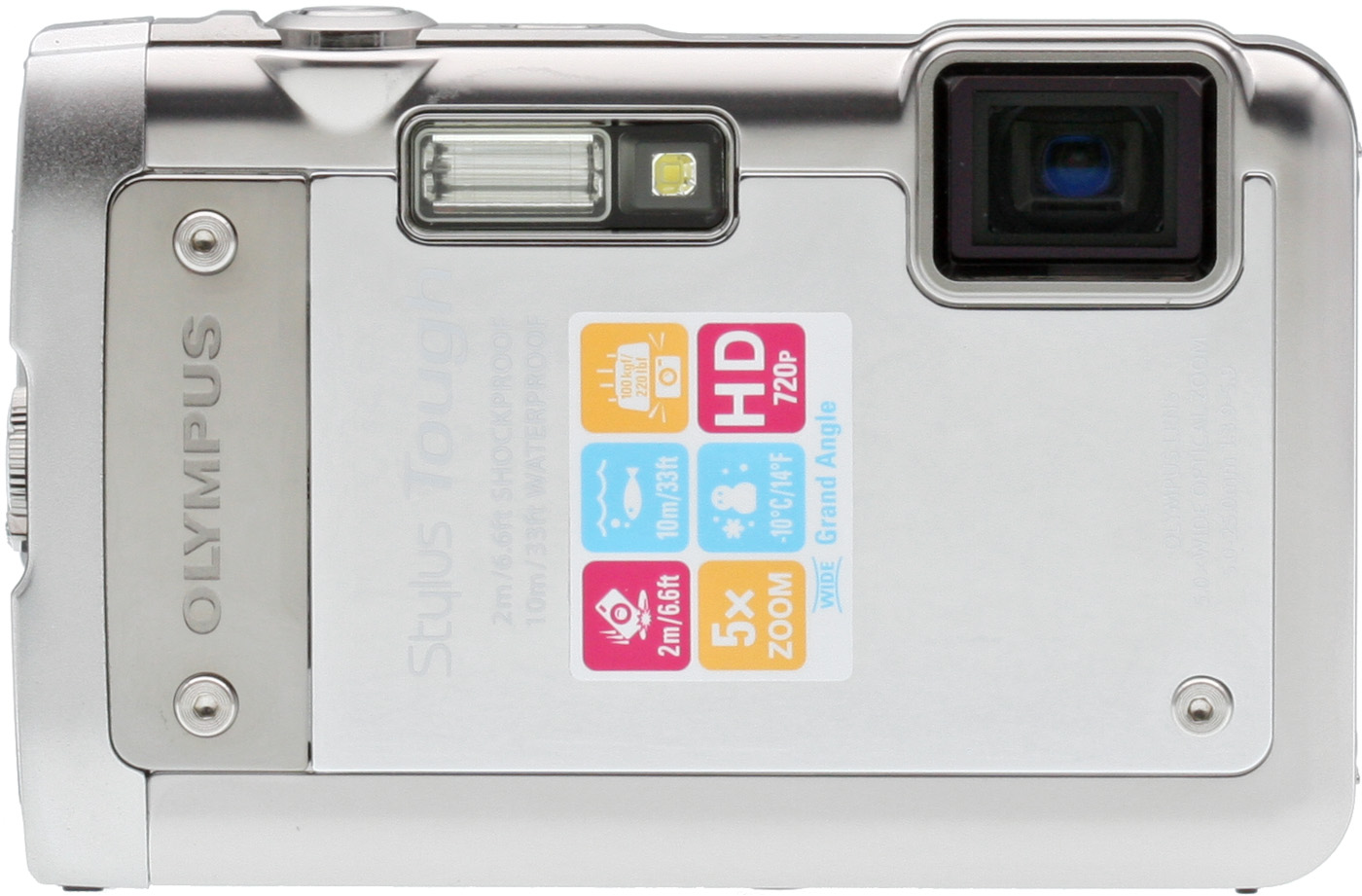 OLYMPUS μ Tough-8010 デジカメ 美品 a5111 μ（ミュー）TOUGH-8010：コンパクトデジタルカメラ Tough