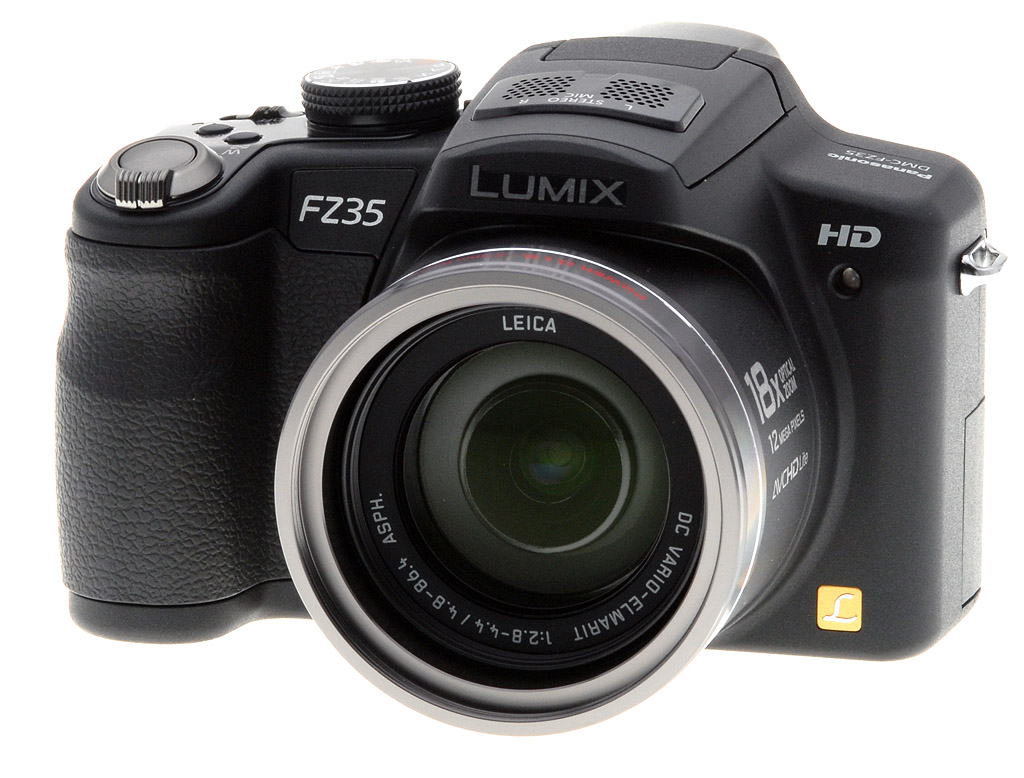Panasonic - skypia3510 Panasonic Lumix DMC-FZ35 12MP Digital Point&Shoot, 2batts