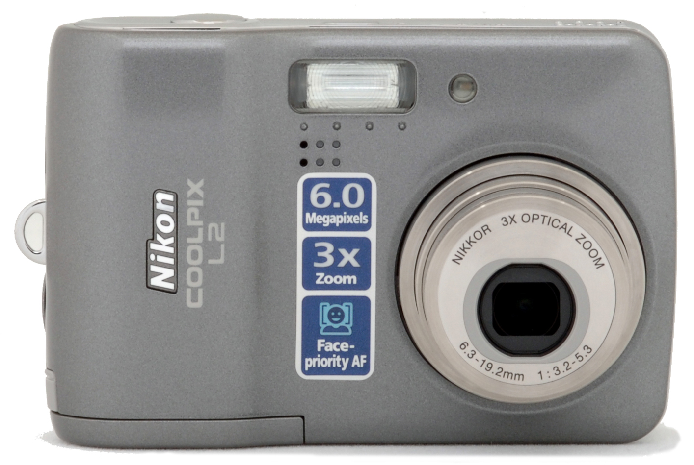 ニコン NIKON Coolpix L2 デジタルカメラ ニコン、600万画素CCDのエントリーデジカメ「COOLPIX L2」 - ITmedia NEWS