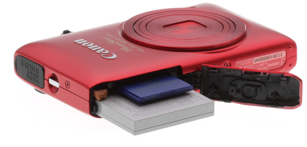 Canon PowerShot ELPH 300 HS レッド Canon Powershot 300 HS Digital ELPH Camera (Red) 5097B001 B&H