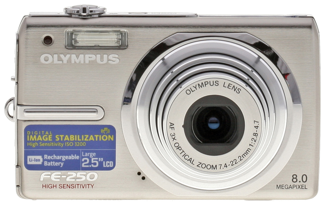 OLYMPUS FE-250 デジタルカメラ シルバー CAMEDIA FE-250：コンパクトデジタルカメラ：カメラ製品：オリンパス