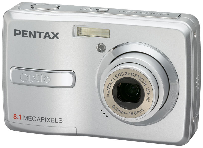 美品 PENTAX OPTIO E40 シルバー コンデジ レトロ Pentax Optio E40 Point and Shoot Digital Camera