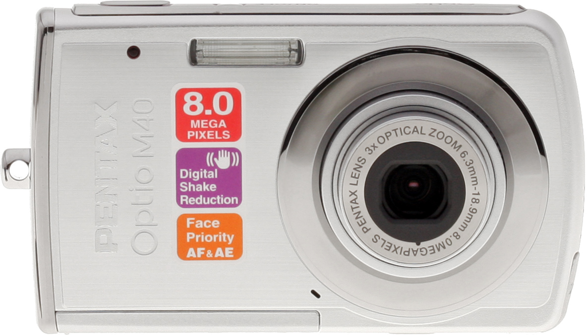 PENTAX Optio M40 デジカメ a4090 PENTAX Optio M40 Silver 8.0 MP Digital Camera - Newegg.com