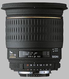 Sigma 20mm f/1.8 EX DG Aspherical RF - Imaging Resource
