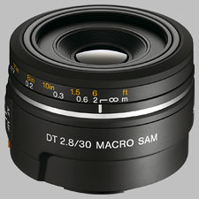 Sony 30mm f/2.8 DT Macro SAM SAL-30M28 - Imaging Resource