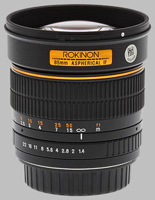 Samyang/Rokinon 85mm f/1.4 AS IF UMC - Imaging Resource