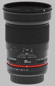 Samyang/Rokinon 35mm f/1.4 AS UMC