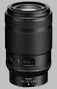 Nikon Z MC 105mm f/2.8 VR S Nikkor