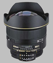 Nikon 14mm f/2.8D ED AF Nikkor - Imaging Resource