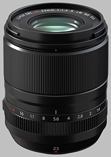 Fujinon XF 23mm f/1.4 R LM WR - Imaging Resource