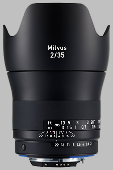 Zeiss 35mm f/2 Milvus 2/35 - Imaging Resource