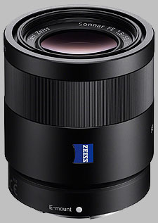 Sony FE 55mm f/1.8 ZA Carl Zeiss Sonnar T* SEL55F18Z Description