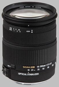 Sigma 18-200mm f/3.5-6.3 DC OS HSM