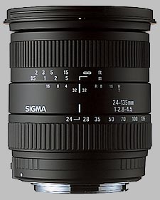 SIGMA 24-135mm Canon用 標準レンズ 極美品 a4807 中古】SIGMA シグマ 24-135mm f/2.8-4.5 キヤノン用 元箱付き