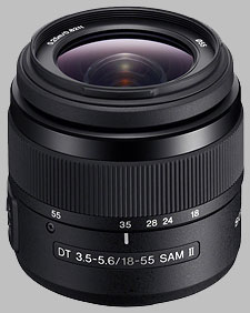 Sony 18-55mm f/3.5-5.6 DT SAM II SAL18552 - Imaging Resource