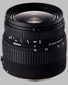 SIGMA 28-70mm f/2.8-4 DG レンズ Sigma 28-70mm f/2.8-4 DG - Imaging Resource