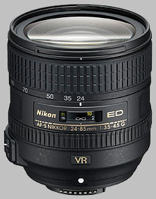 Nikon 24-85mm f/3.5-4.5G ED VR AF-S Nikkor - Imaging Resource