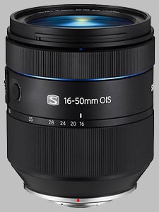Samsung 16-50mm f/2-2.8 S ED OIS NX