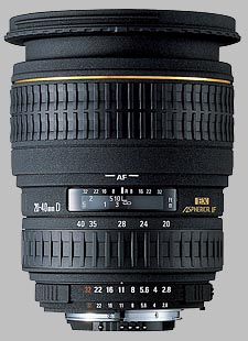 〓ソニー用〓シグマ 20-40mm F2.8D DG EX ASPHERICAL Sigma EX 20-40mm F/2.8 D DG ASPHERICAL IF Zoom Lens for
