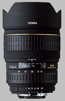 SIGMA - SIGMA ZOOM EX 15-30mm 3.5-4.5 D DG ニコン用 Sigma EX 15-30mm f/3.5-4.5 DG Aspherical Zoom Lens for Nikon
