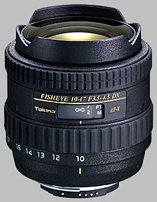 Tokina 10-17mm f/3.5-4.5 AT-X 107 AF DX Fisheye - Imaging Resource