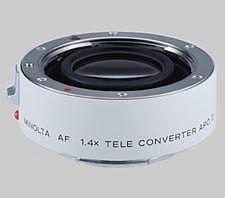MINOLTA AF 1.4× TELE CONVERTER-II APO / 2× TELE CONVERTER-II APO 2点