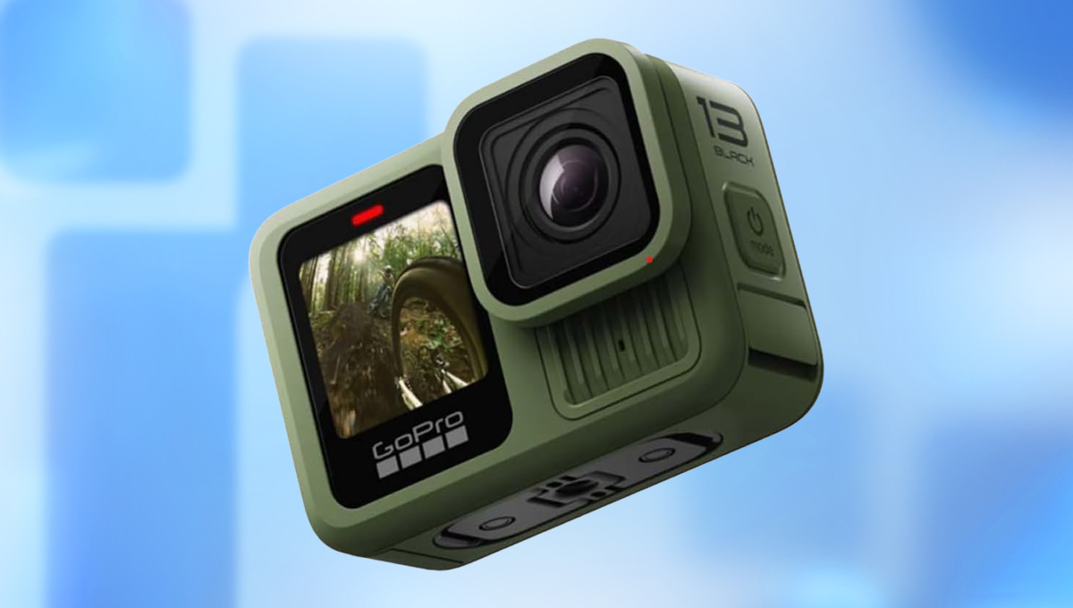 Limited Edition GoPro Hero 13 Black Forest Green Drops to One of