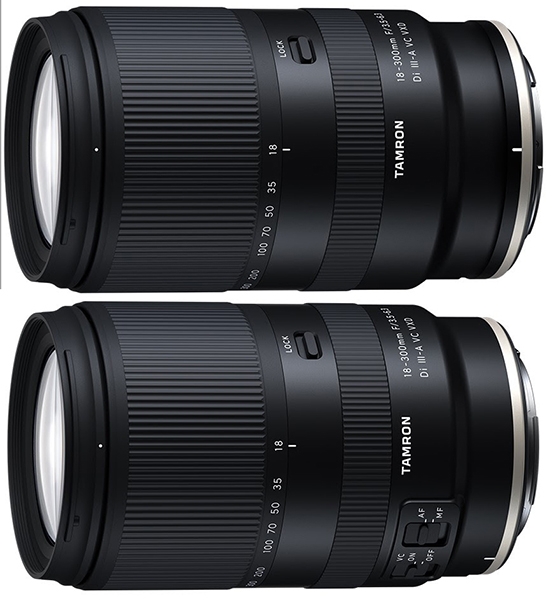 Tamron announces launch dates and price for two versions of the 18