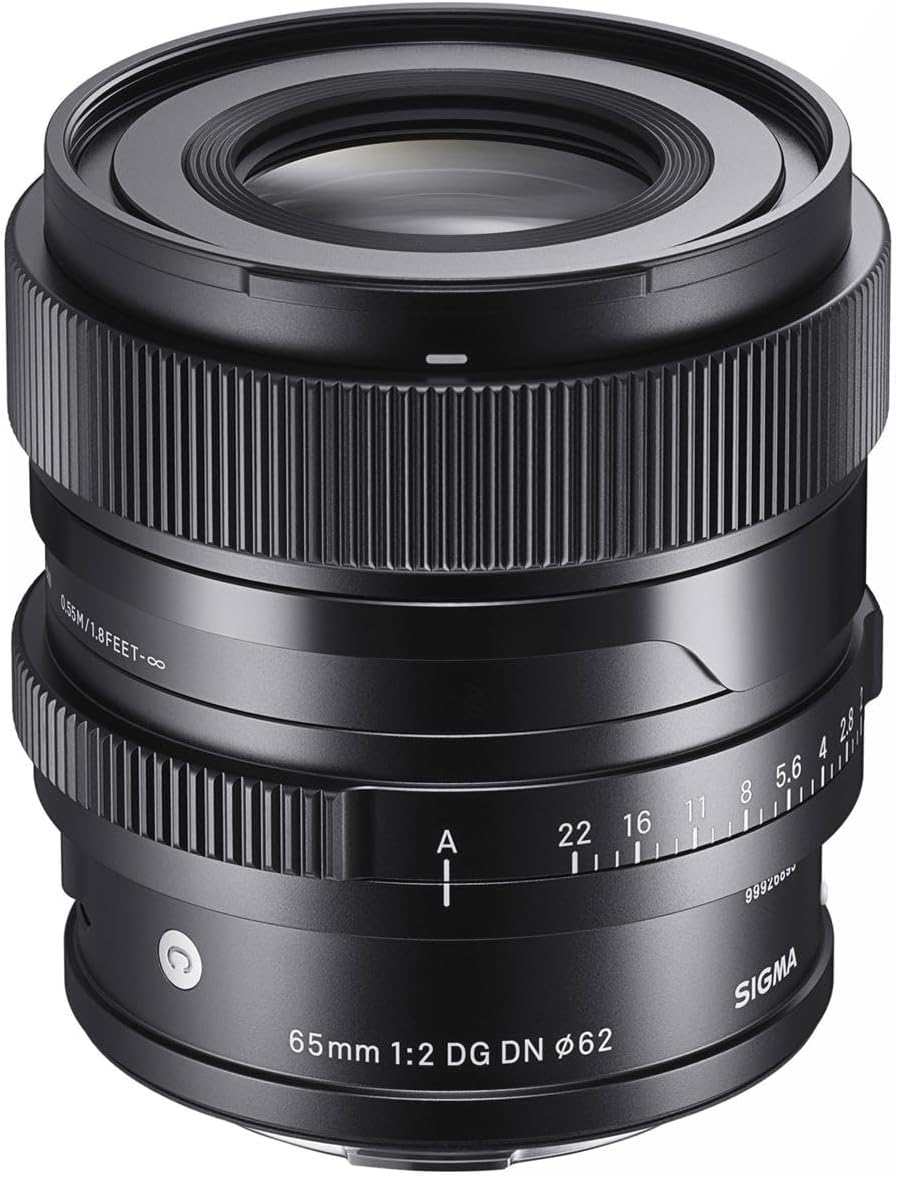 Stock image of the Sigma 65mm F2.0 DG DN for L-Mount