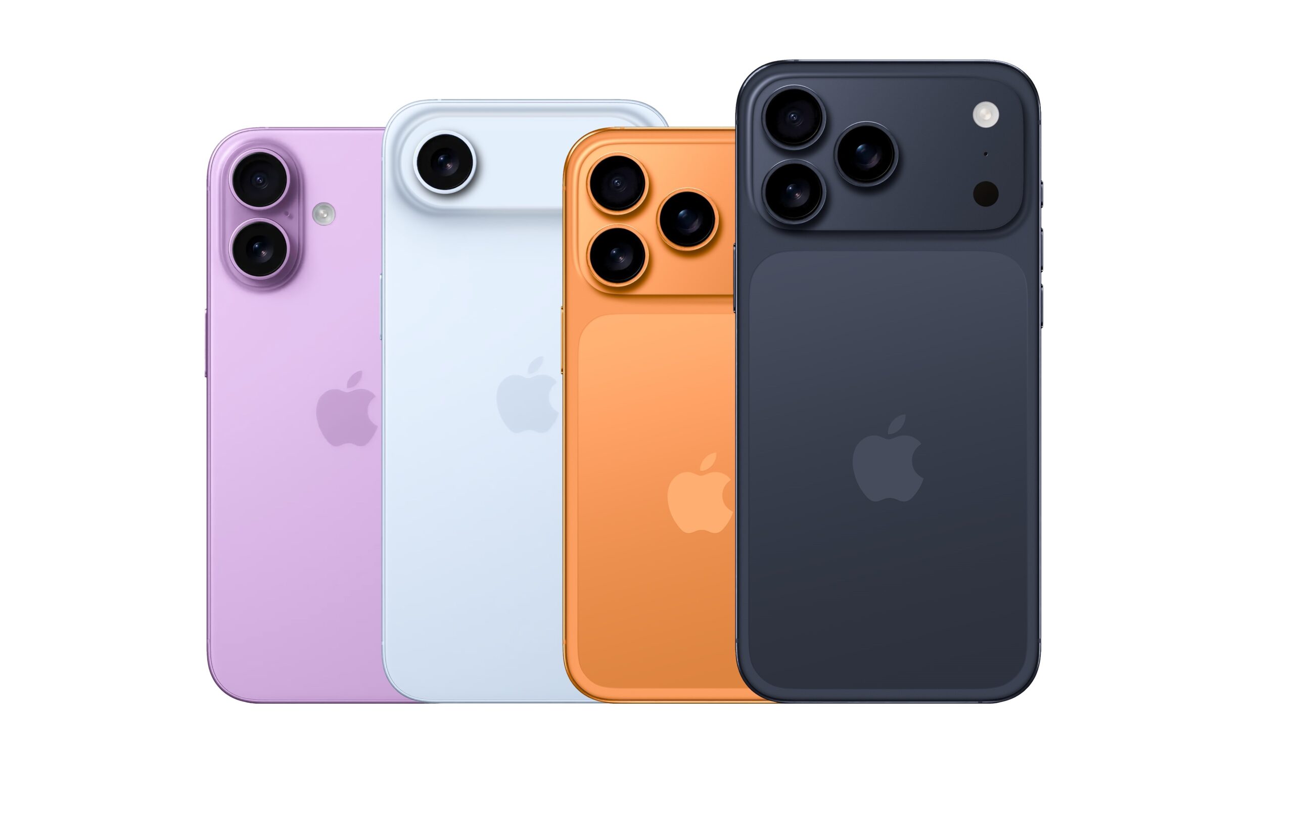 iPhone 17, iPhone 17 Pro, iPhone 17 Pro Max and iPhone 17 Air