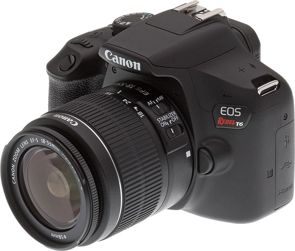 Canon T6 Review - Tech Info - Imaging Resource