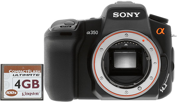 Sony DSLR-A350 Review - Design - Imaging Resource
