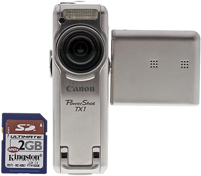 Canon TX1 Review - Design - Imaging Resource