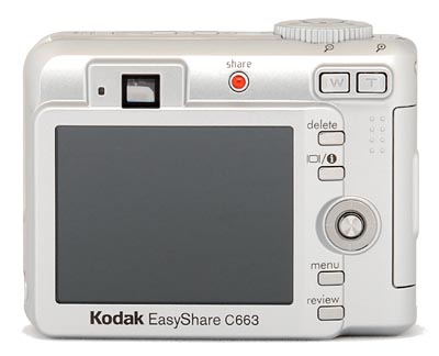 Kodak C663 Review - Design - Imaging Resource